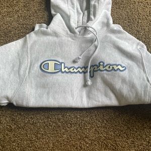 Champion Blue Hoodie